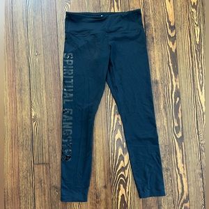 Spiritual Gangster 7/8 Leggings size: small
